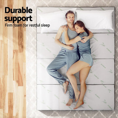 Giselle Bedding Foldable Mattress Folding Foam Queen Bamboo Payday Deals