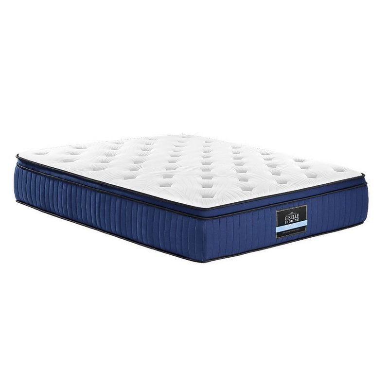 Giselle Bedding Franky Euro Top Cool Gel Pocket Spring Mattress 34cm Thick King Payday Deals