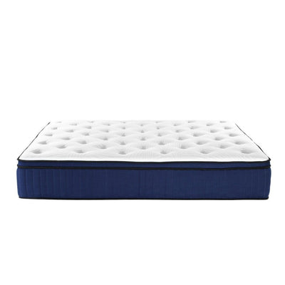 Giselle Bedding Franky Euro Top Cool Gel Pocket Spring Mattress 34cm Thick Queen Payday Deals