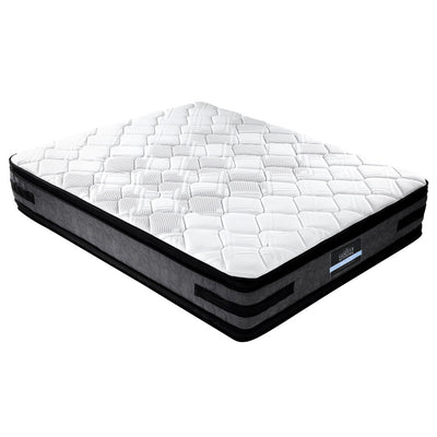 Giselle Bedding Luna Euro Top Cool Gel Pocket Spring Mattress 36cm Thick Double