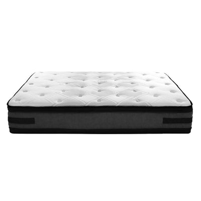 Giselle Bedding Luna Euro Top Cool Gel Pocket Spring Mattress 36cm Thick Double Payday Deals