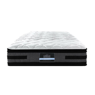 Giselle Bedding Luna Euro Top Cool Gel Pocket Spring Mattress 36cm Thick King Single Payday Deals