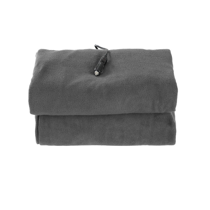 Giselle Electric Heated Blanket Car Throw Rug Grey Payday Deals