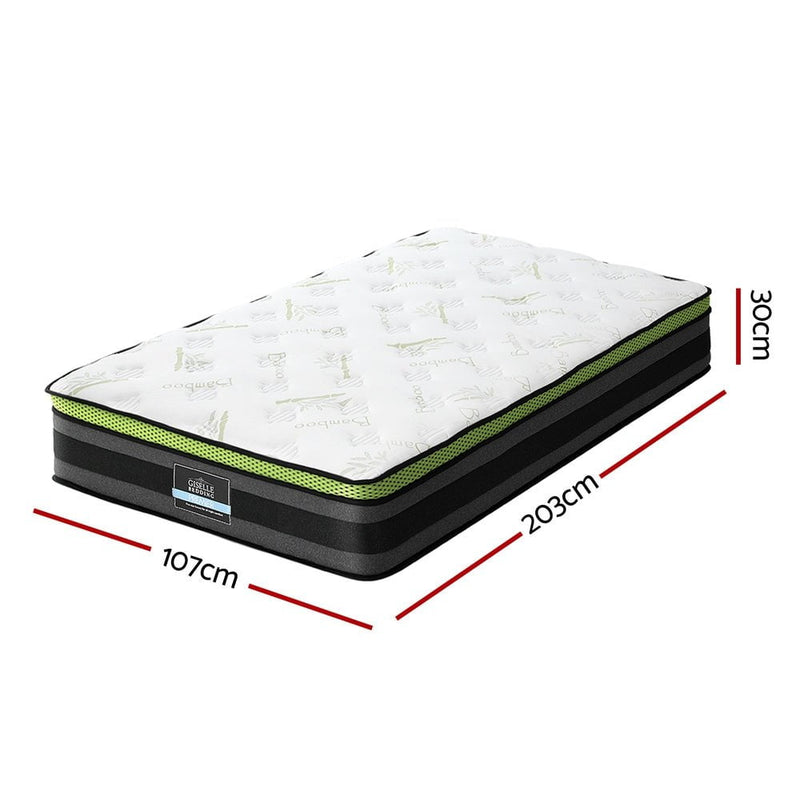 Giselle Mattress Cool Gel Foam 30cm King Single Payday Deals