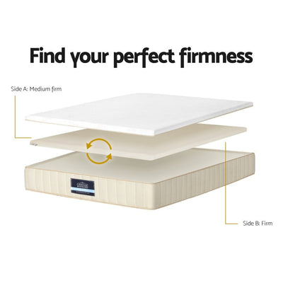 Giselle Mattress Flippable Layer 2-Firmness Double-sided Pocket Spring Double Payday Deals