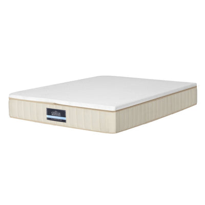 Giselle Mattress Flippable Layer 2-Firmness Double-sided Pocket Spring KS Size Payday Deals