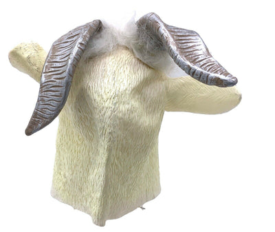 GOAT RUBBER MASK Latex Head Face Halloween Costume Party Animal Cosplay Sheep Payday Deals