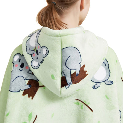 GOMINIMO Hoodie Blanket (Adult Koala Bear Green) GO-HB-139-AYS Payday Deals