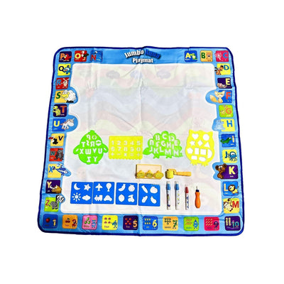 GOMINIMO Kids Water Paint Mat with Alphabet and Animals Design (1m x 1m) GO-WPM-100-SG Payday Deals