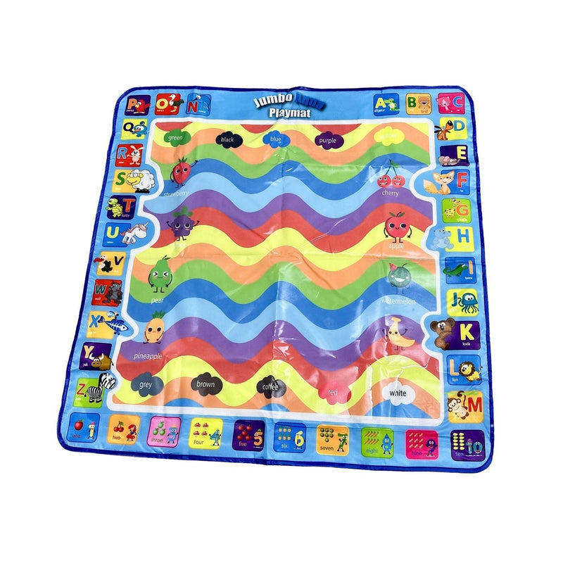 GOMINIMO Kids Water Paint Mat with Alphabet and Animals Design (1m x 1m) GO-WPM-100-SG Payday Deals