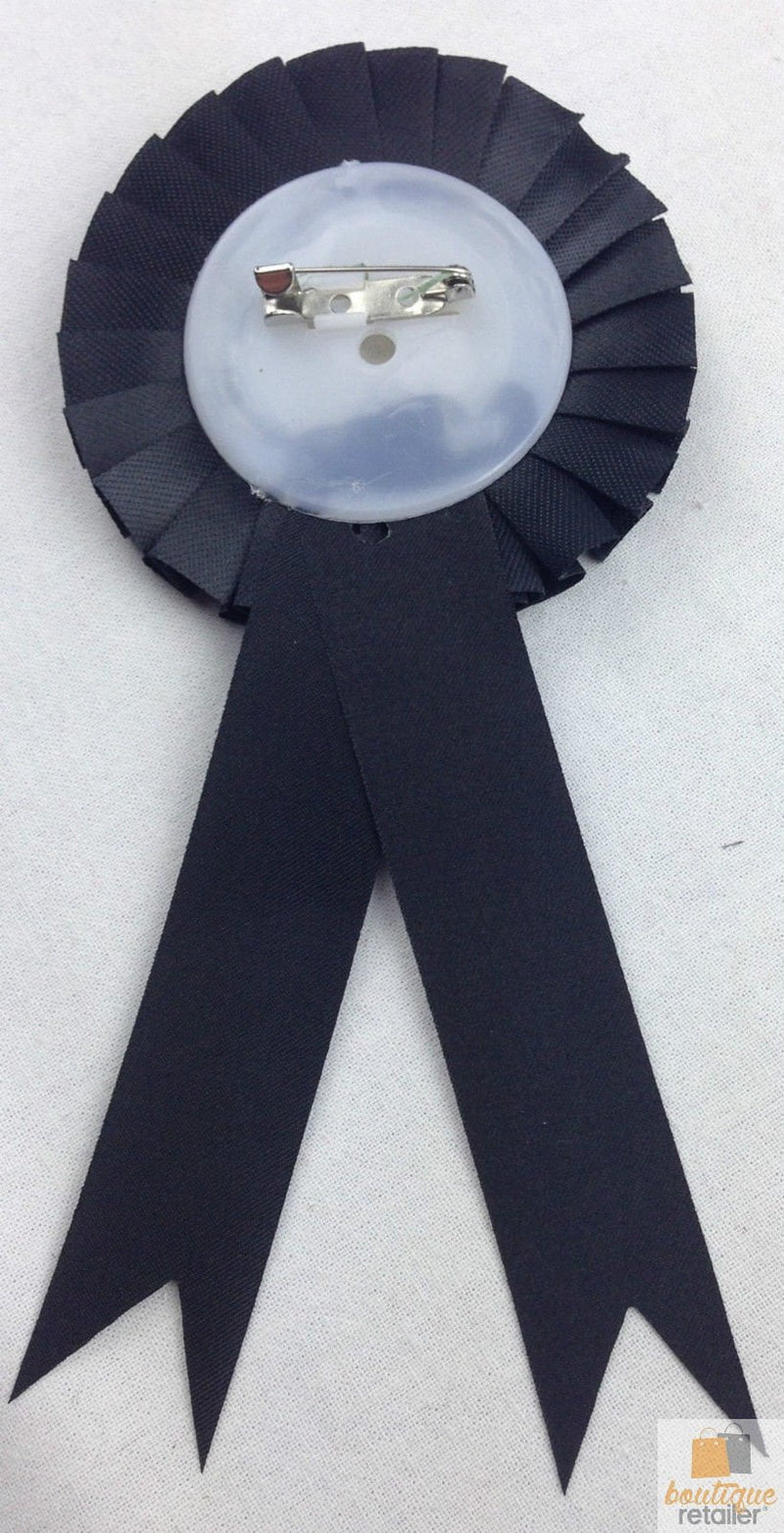 GRADUATION RIBBON BADGE Grad Award Uni Rosette Fancy Dress Party University Payday Deals