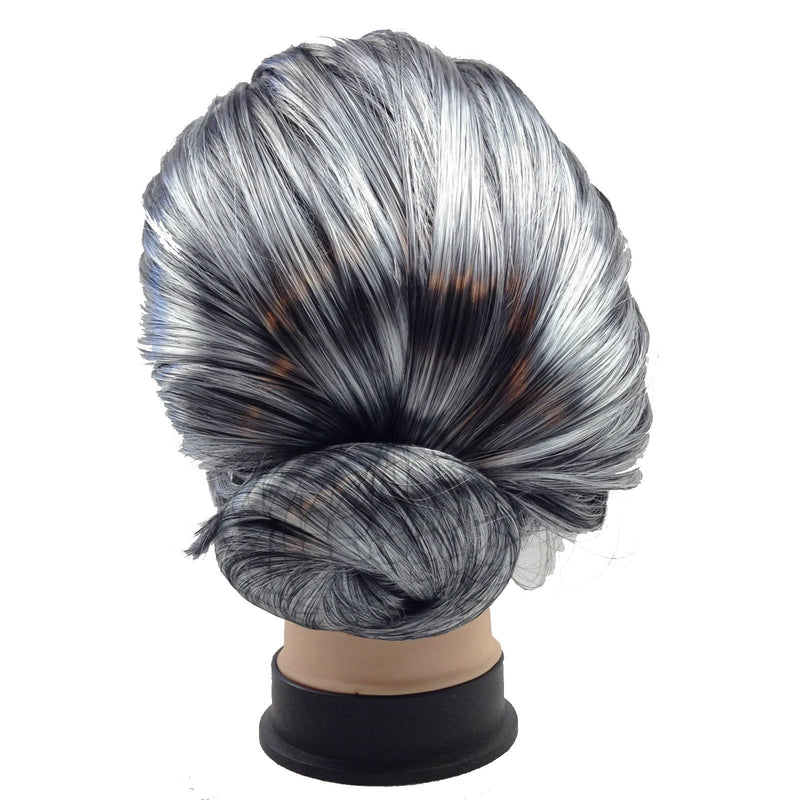 GRANDMA WIG Grey Hair Old Lady Granny Fancy Dress Costume Party Grand Mother Payday Deals