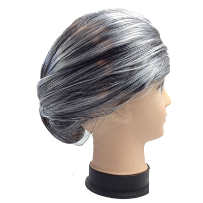 GRANDMA WIG Grey Hair Old Lady Granny Fancy Dress Costume Party Grand Mother Payday Deals