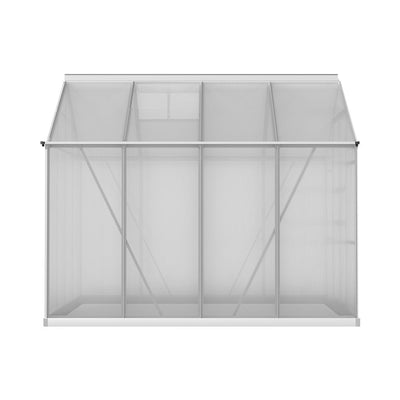 Greenfingers Aluminium Greenhouse Green House Polycarbonate Garden Shed 2.4x2.5M Payday Deals