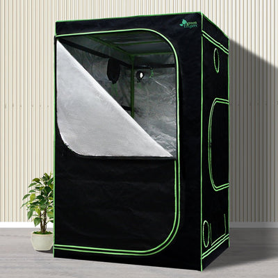 Greenfingers Grow Tent 1000W LED Grow Light 120X120X200cm Mylar 4" Ventilation Payday Deals