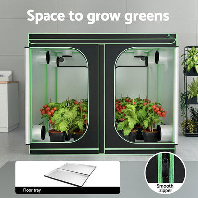 Greenfingers Grow Tent Kits 200x 200 x 200cm Hydroponics Indoor Grow System Payday Deals