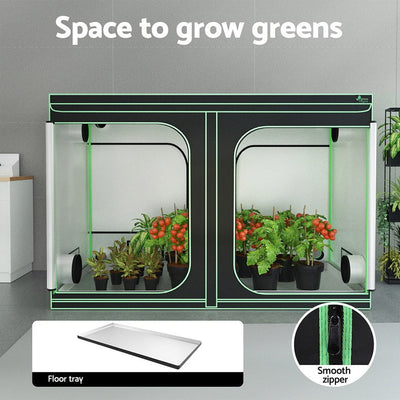 Greenfingers Grow Tent Kits 300x150x200cm Hydroponics Indoor Plant Grow System Payday Deals