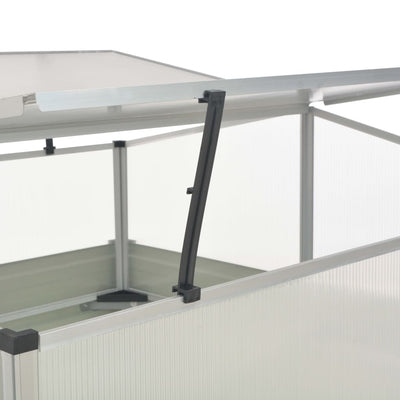 Greenhouse Anthracite 100x100x77 cm Galvanised Steel Payday Deals