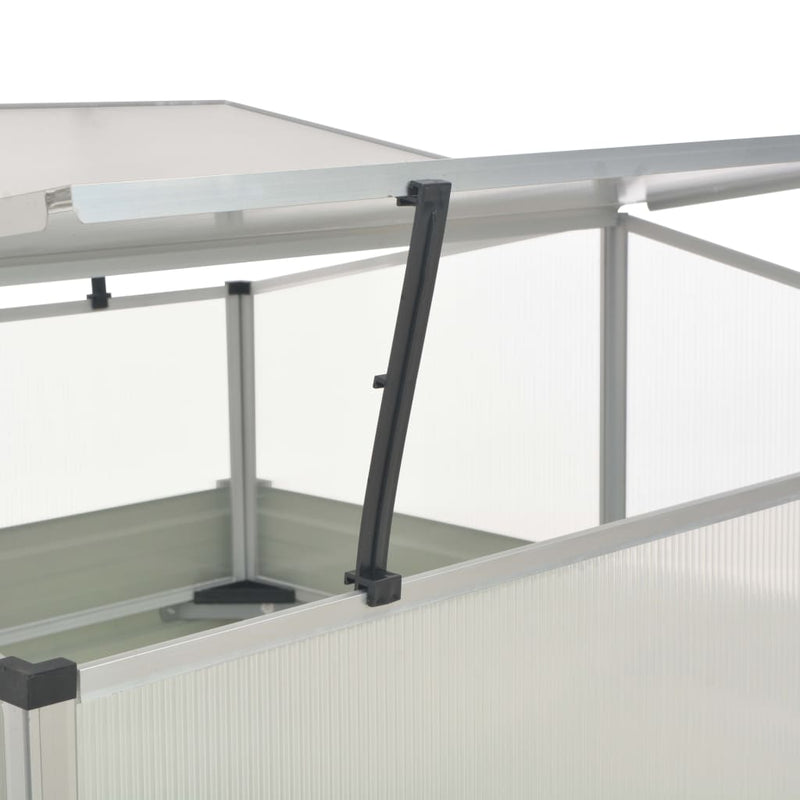 Greenhouse Anthracite 100x100x77 cm Galvanised Steel Payday Deals