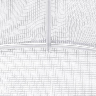 Greenhouse with Steel Frame White 100 m² 20x5x2.3 m Payday Deals