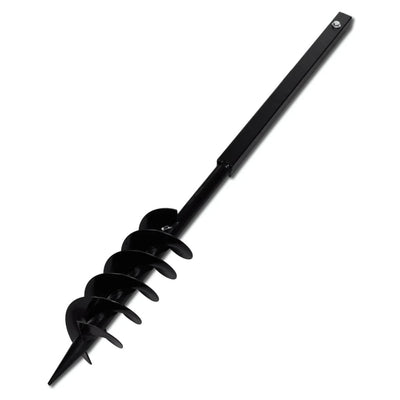 Ground Drill with Handle 100 mm with Extension Tube 9 m Steel Payday Deals