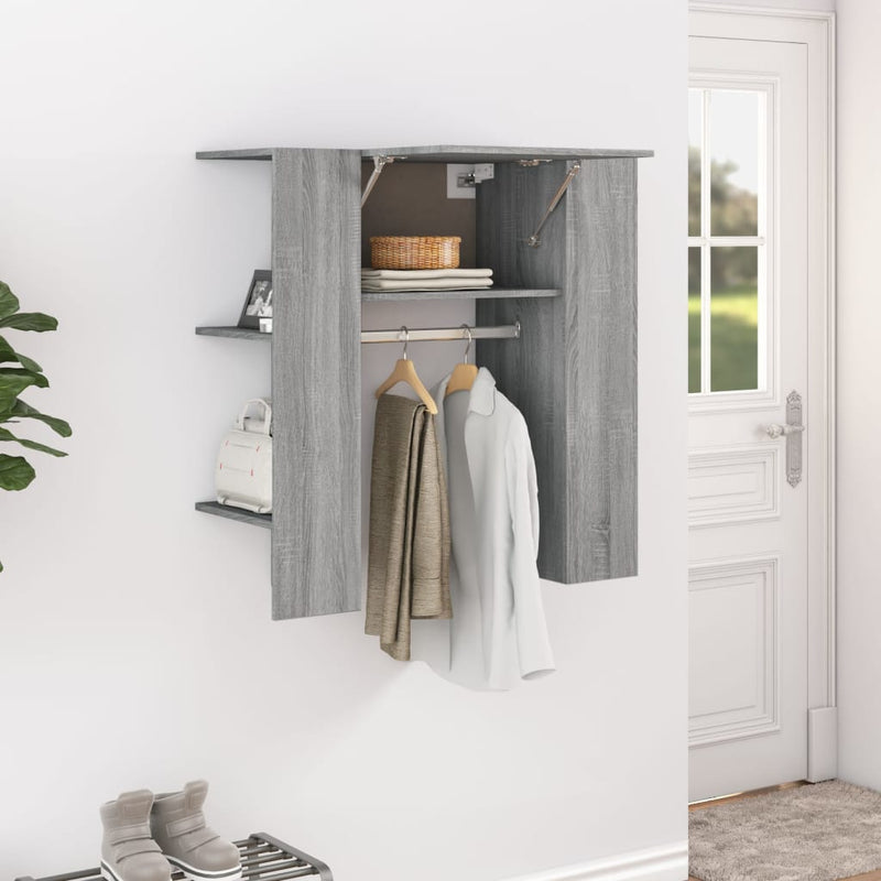 Hallway Cabinet Grey Sonoma 97.5x37x99 cm Engineered Wood Payday Deals