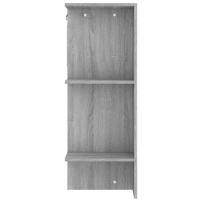 Hallway Cabinet Grey Sonoma 97.5x37x99 cm Engineered Wood Payday Deals