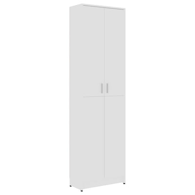 Hallway Wardrobe White 55x25x189 cm Engineered Wood Payday Deals