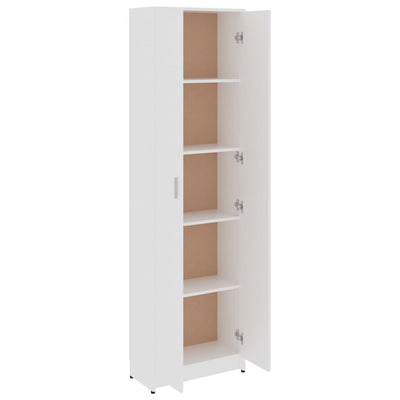 Hallway Wardrobe White 55x25x189 cm Engineered Wood Payday Deals