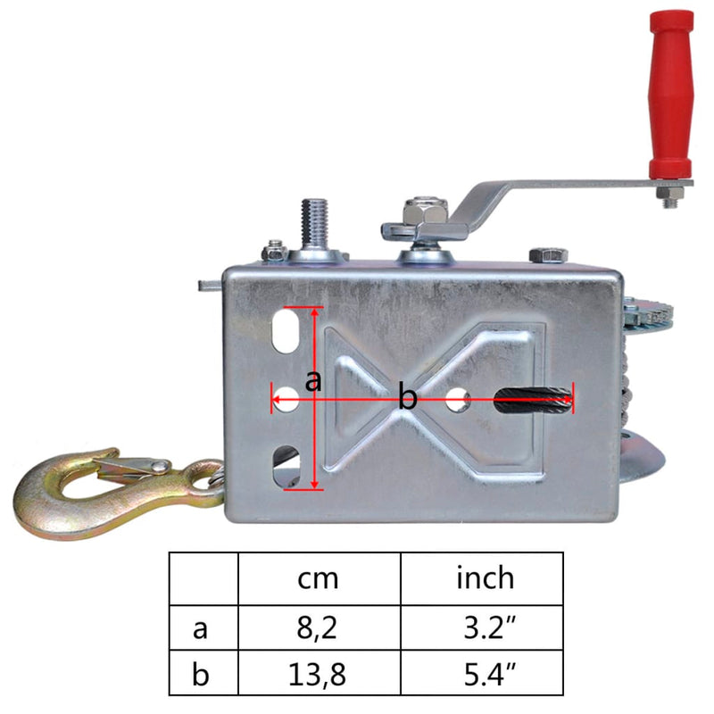 Hand Winch 1130 kg Payday Deals