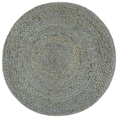 Handmade Pouffe Olive Green 45x30 cm Jute Payday Deals