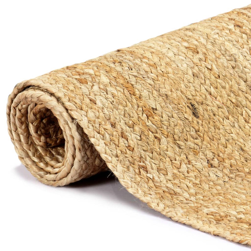 Handmade Rug Jute Natural 80x160 cm Payday Deals