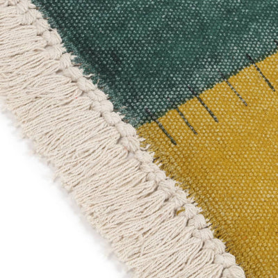 Handwoven Kilim Rug Cotton 120x180 cm Printed Multicolour Payday Deals