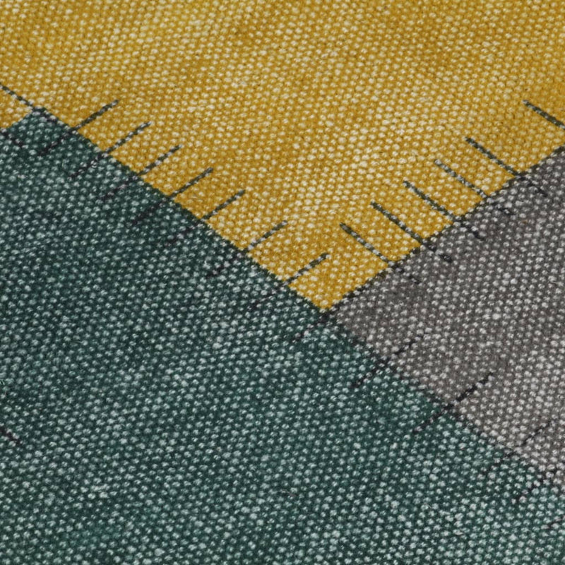 Handwoven Kilim Rug Cotton 120x180 cm Printed Multicolour Payday Deals