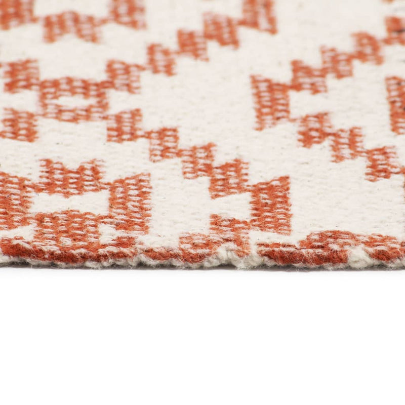 Handwoven Kilim Rug Cotton 120x180 cm Printed Multicolour Payday Deals
