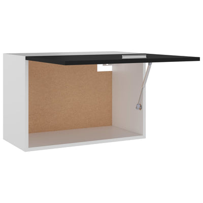 Hanging Cabinet Black 60x31x40 cm Engineered Wood Payday Deals