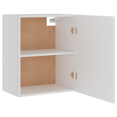 Hanging Cabinets 2 pcs White 50x31x60 cm Engineered Wood Payday Deals