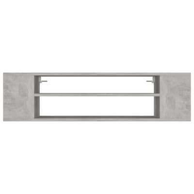 Hanging TV Cabinet Concrete Grey 100x30x26.5 cm Engineered Wood Payday Deals