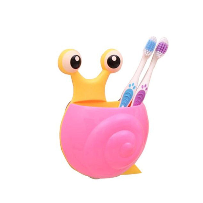 Happy Holders Toothbrush Holder Snail Bathroom Tooth Brush - Assorted Colours Payday Deals