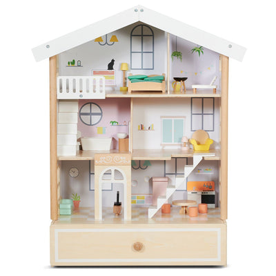 Happy Villa Dollhouse by Classic World Payday Deals