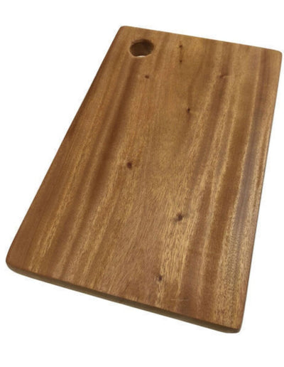 Hard Wood Hygienic Cutting Wooden Chopping Board Natural Kitchen 30 x 19 x 2cm