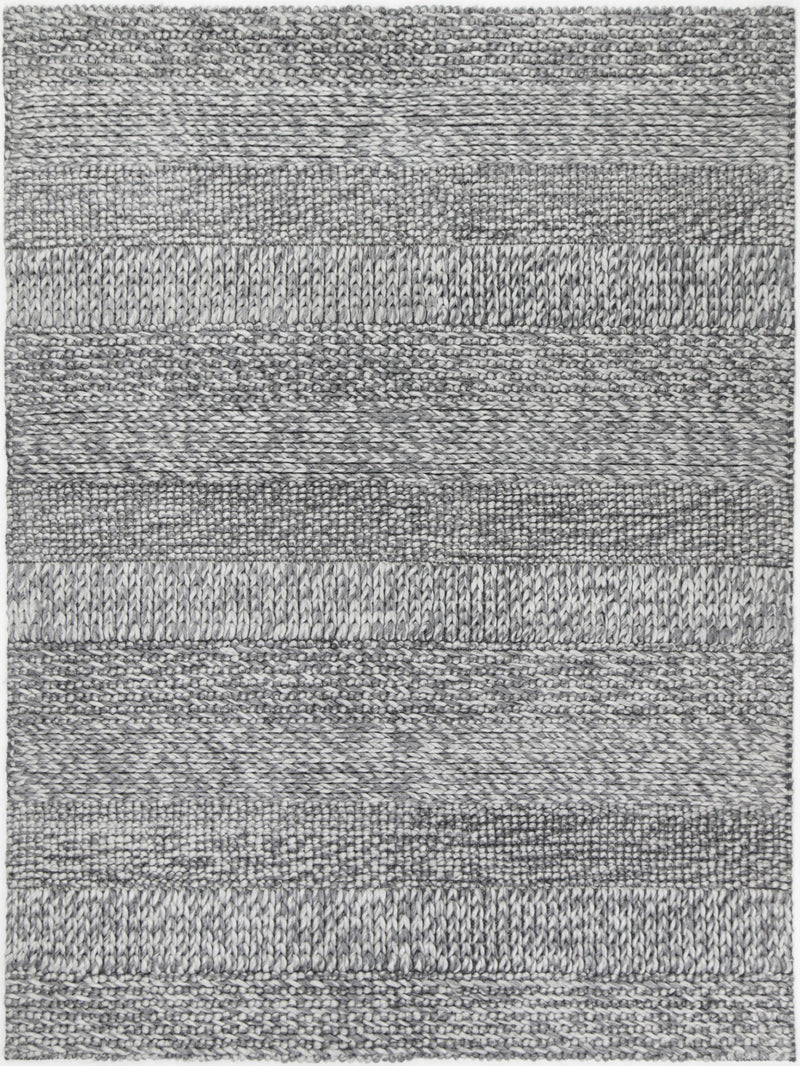Harlow Grace Charcoal Wool Blend Rug Payday Deals