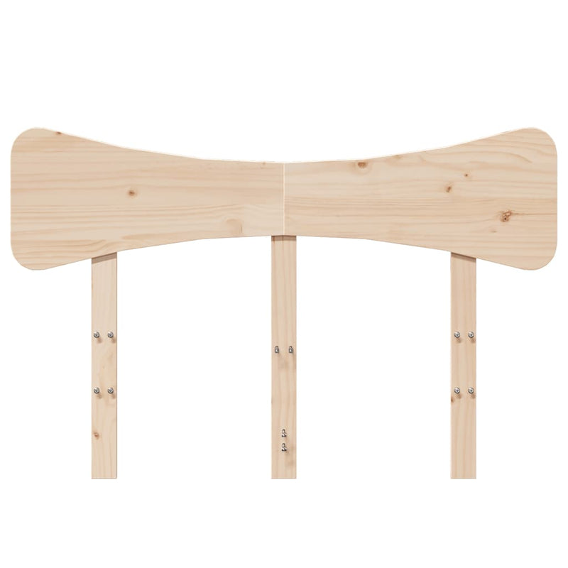 Headboard 135 cm Solid Wood Pine Payday Deals