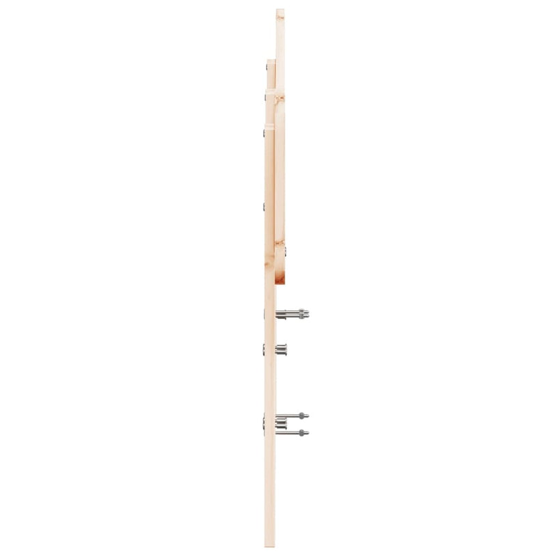 Headboard 135 cm Solid Wood Pine Payday Deals