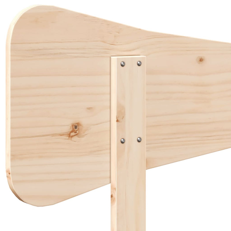 Headboard 135 cm Solid Wood Pine Payday Deals