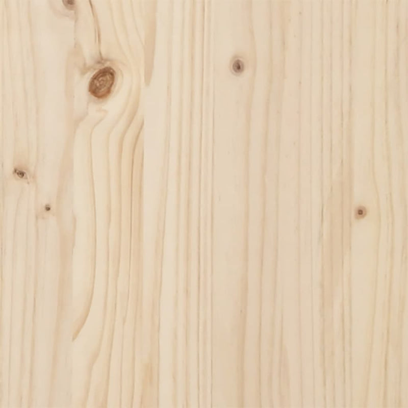 Headboard 135 cm Solid Wood Pine Payday Deals