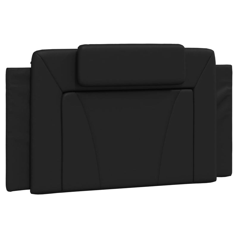 Headboard Cushion Black 107 cm King Single Faux Leather Payday Deals