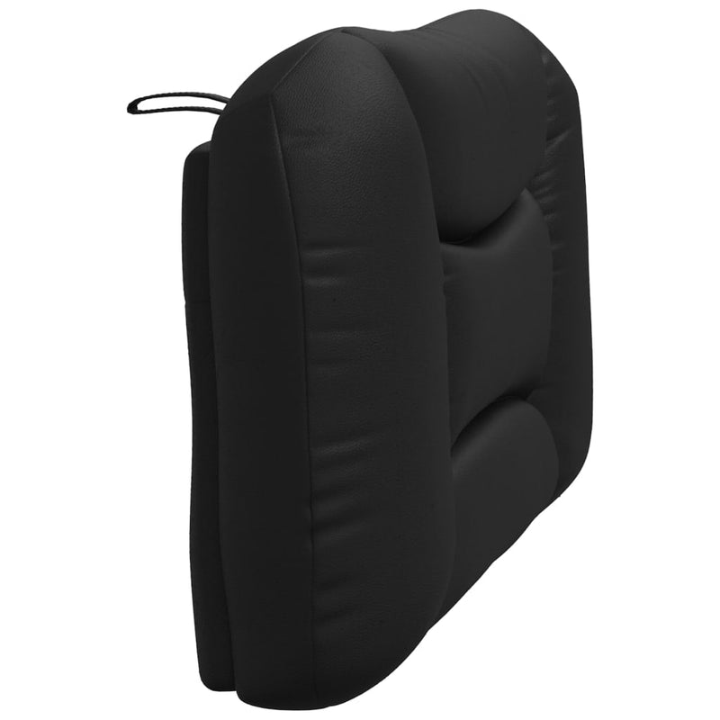Headboard Cushion Black 107 cm King Single Faux Leather Payday Deals