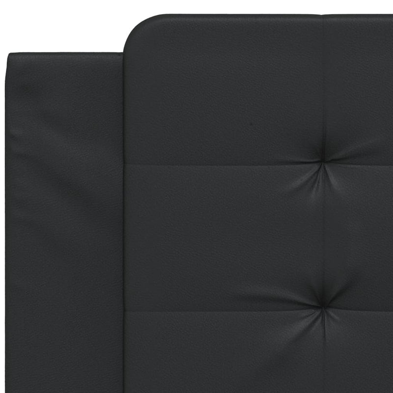 Headboard Cushion Black 107 cm King Single Faux Leather Payday Deals