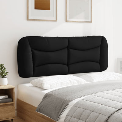 Headboard Cushion Black 137 cm Double Fabric Payday Deals